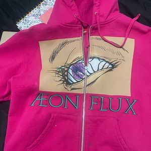 Pink Oversized Supreme Hoodie. Very cozy sweater. Barely worn. sized small.